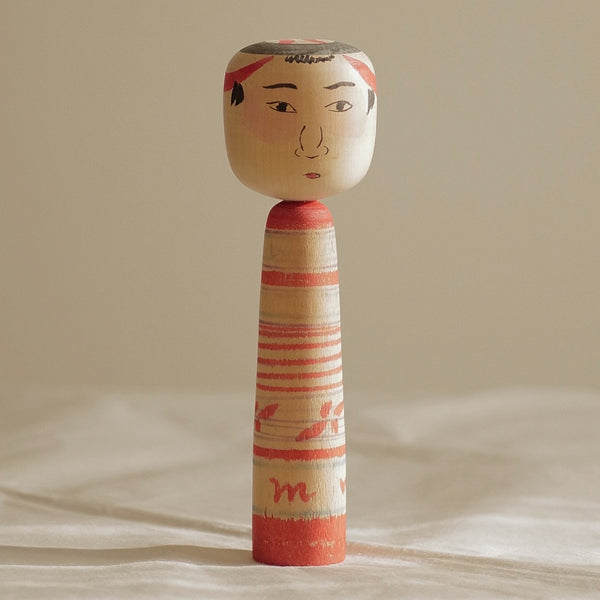 KOKESHI NAKANOSAWA VINTAGE PAR ARAKAWA YOICHI / 21,5 CM