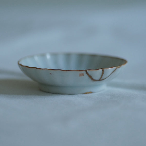 COUPELLE ANCIENNE CHRYSANTHÈME / AVEC KINTSUGI / EDO