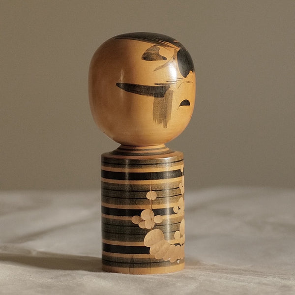 KOKESHI SHINGATA VINTAGE PAR SASAKI ISAO / 18,5 CM