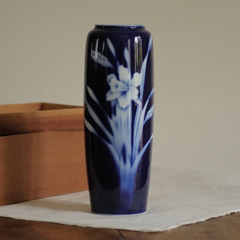 VASE FUKAGAWA VINTAGE / MAISON FUKAGAWA SEIJI / AVEC SA BOÎTE