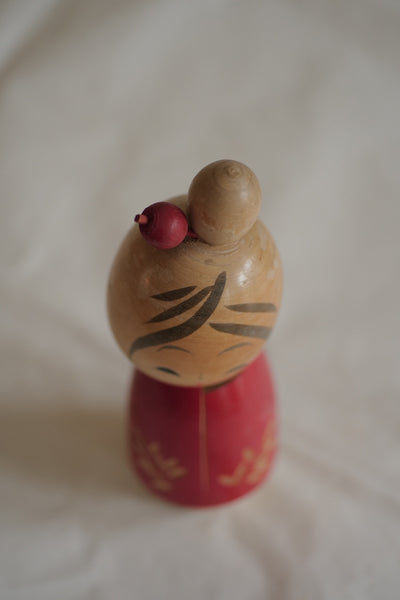 KOKESHI VINTAGE PAR SATO SUIGAI / 17,5 CM