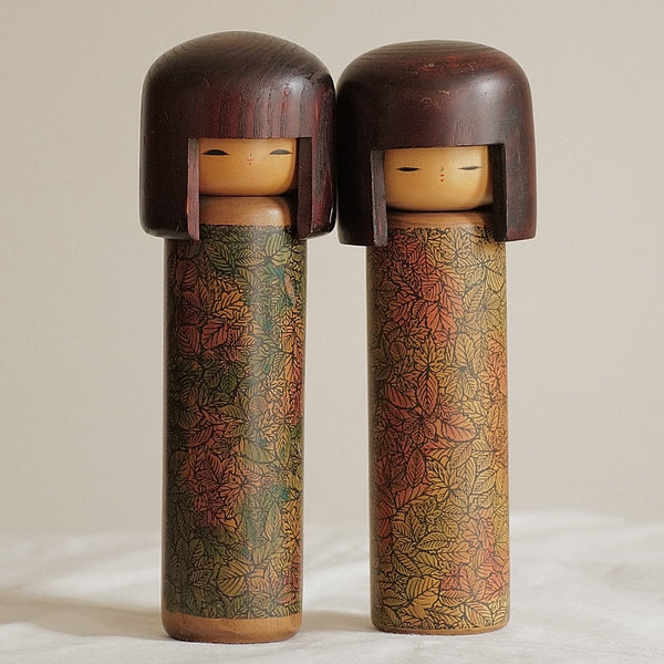 KOKESHI VINTAGE PAR USABURO / 27,5 CM