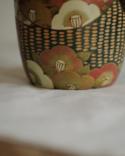 KOKESHI VINTAGE PAR USABURO / MASSIVE / 28 CM