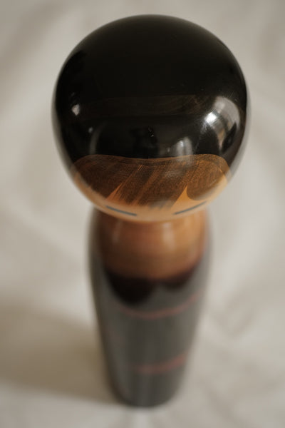 GRANDE KOKESHI VINTAGE PAR WATANABE MASAO / 36,5 CM