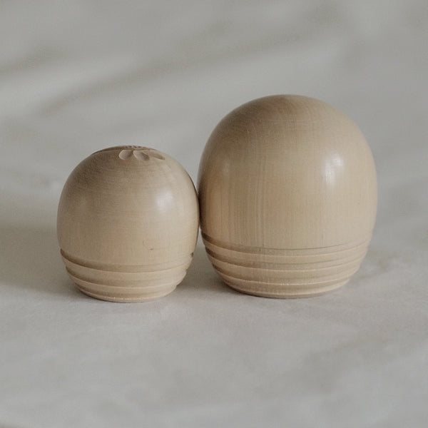 DUO DE KOKESHI VINTAGES PAR MURAKAMI KENICHI / 6 CM