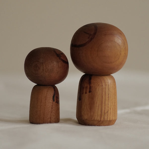 DUO DE KOKESHI VINTAGE PAR MURAKAMI KENICHI / 10 CM