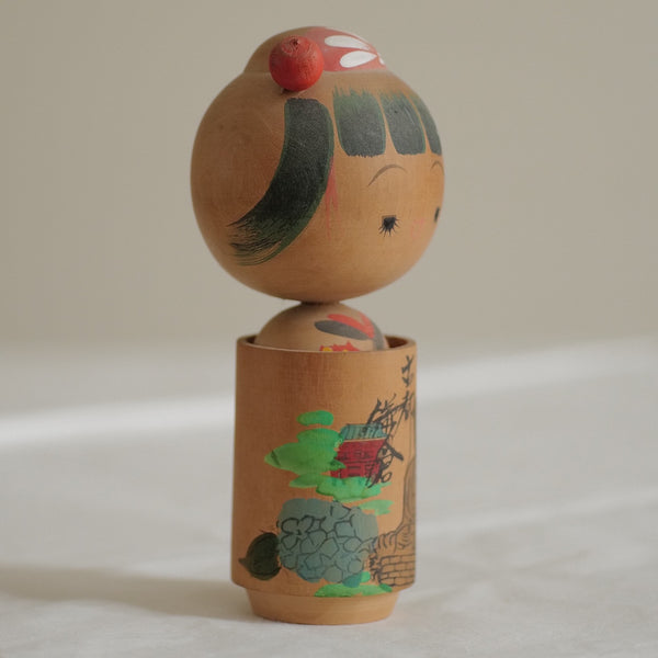 KOKESHI VINTAGE SOUVENIR DE KAMAKURA / 17 CM