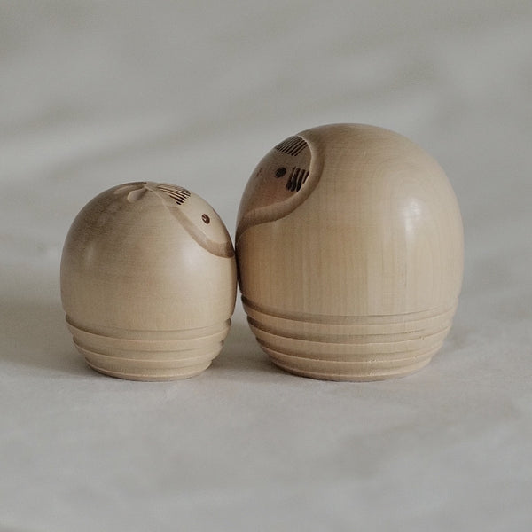 DUO DE KOKESHI VINTAGES PAR MURAKAMI KENICHI / 6 CM