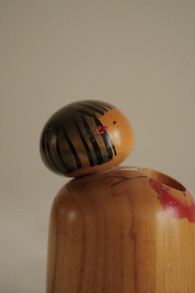 KOKESHI VINTAGE PAR USABURO / 11 CM