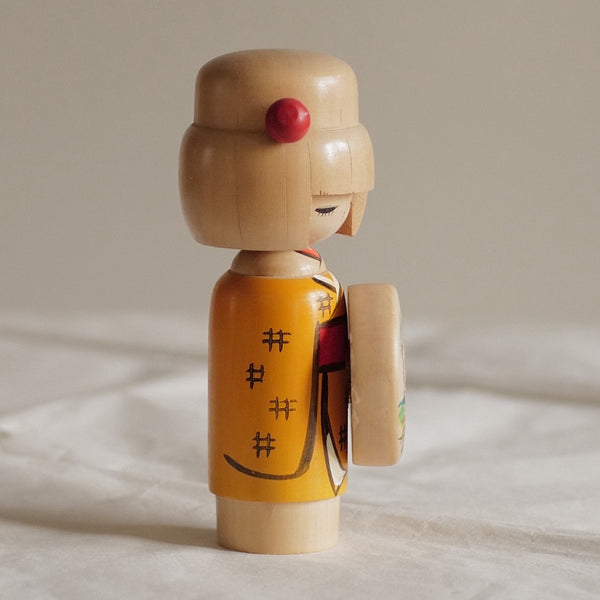 KOKESHI SOUVENIR PAR KUNIO MIYAGAWA / 17 CM