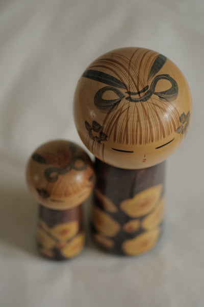 DUO DE KOKESHI VINTAGE PAR SHIRAMINE