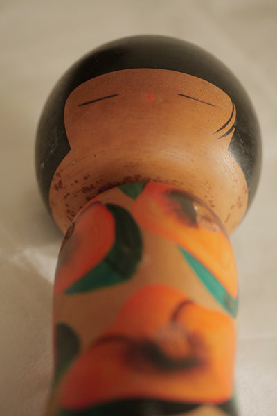 KOKESHI VINTAGE PAR YUJI KAWASE / MASSIVE / 31 CM / RÉSERVÉE :-)