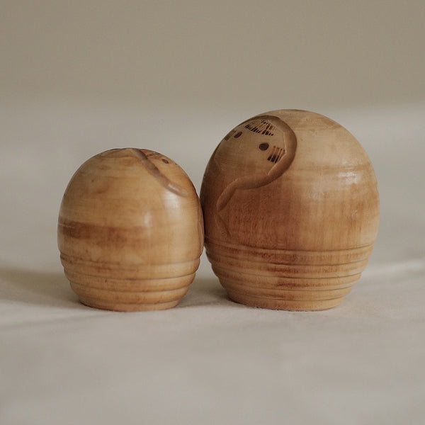 DUO DE KOKESHI VINTAGES PAR MURAKAMI KENICHI / 6 CM