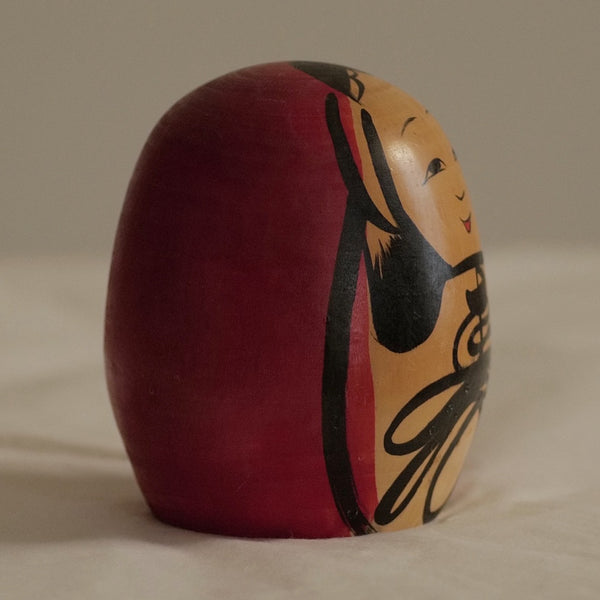 HIME DARUMA VINTAGE PAR TOKUNAGA SHINICHI / 14 CM