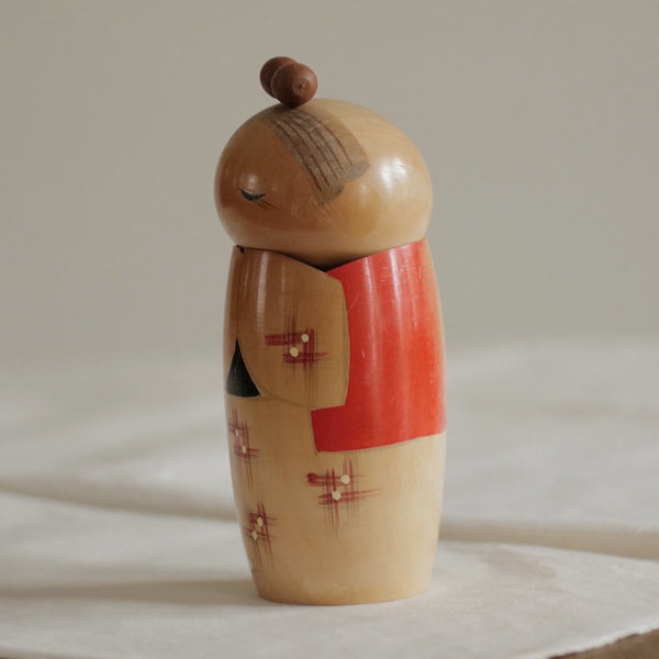 KOKESHI  VINTAGE PAR KISHI SADAO / 16,5 CM