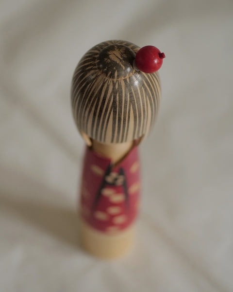 KOKESHI VINTAGE PAR KOBAYASHI INOSUKE / 21,5 CM