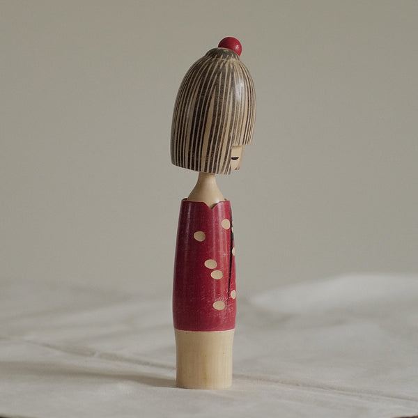 KOKESHI VINTAGE PAR KOBAYASHI INOSUKE / 21,5 CM