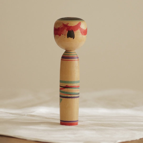 KOKESHI NAKANOSAWA VINTAGE PAR HONDA NOBUO / 18,5 CM