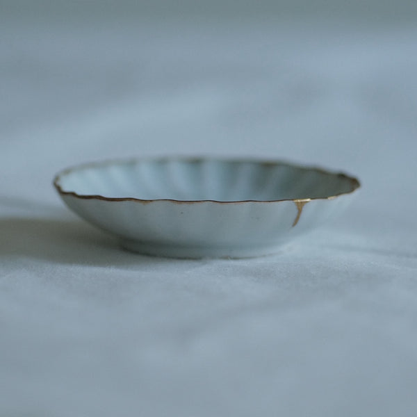 COUPELLE ANCIENNE CHRYSANTHÈME / AVEC KINTSUGI / EDO