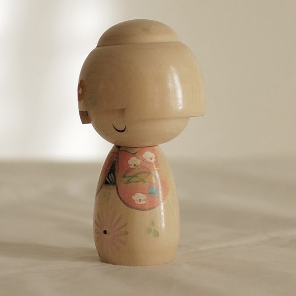 KOKESHI VINTAGE PAR SHIUN / 13 CM