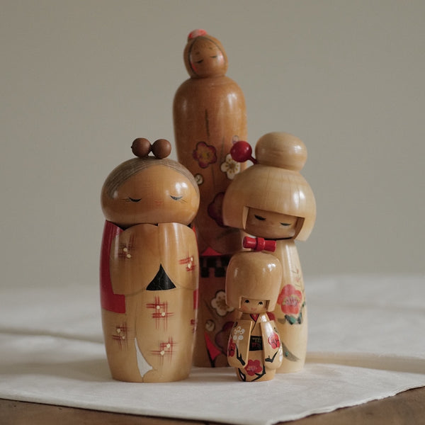 KOKESHI  VINTAGE PAR KISHI SADAO / 16,5 CM