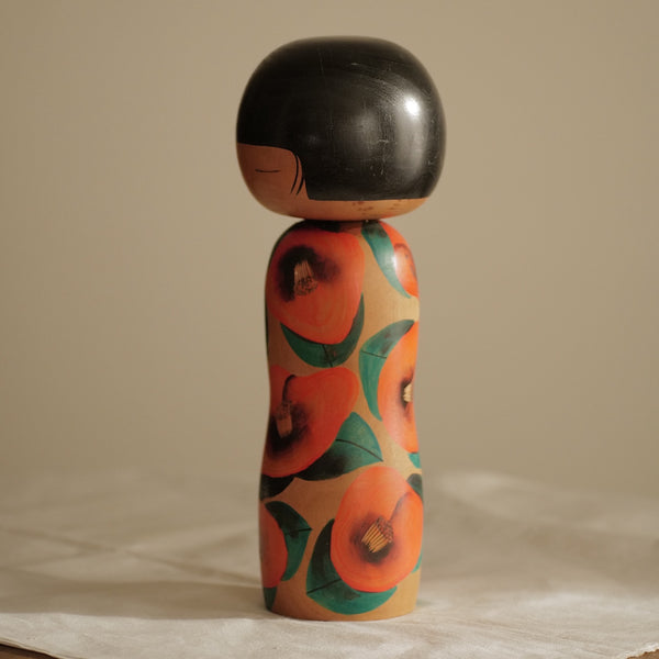 KOKESHI VINTAGE PAR YUJI KAWASE / MASSIVE / 31 CM / RÉSERVÉE :-)