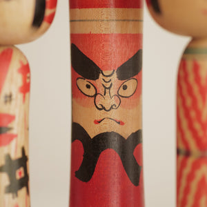 KOKESHI VINTAGE DE STYLE TSUGARU PAR HASEGAWA KENZO / 28 CM