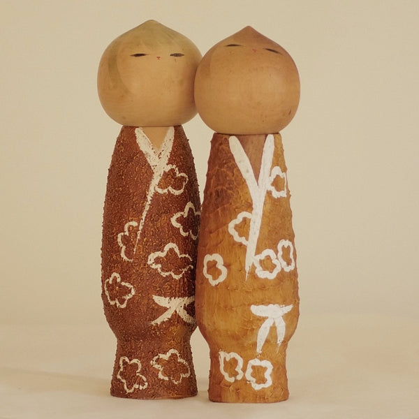 KOKESHI VINTAGE PAR WATANABE MASAO / 27,5 CM