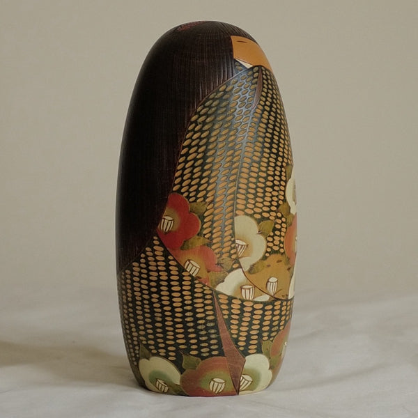 KOKESHI VINTAGE PAR USABURO / MASSIVE / 28 CM