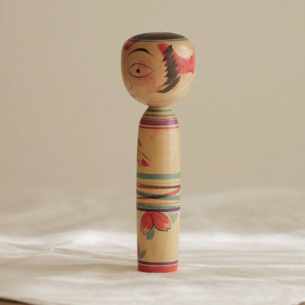 KOKESHI NAKANOSAWA VINTAGE PAR HONDA NOBUO / 18,5 CM