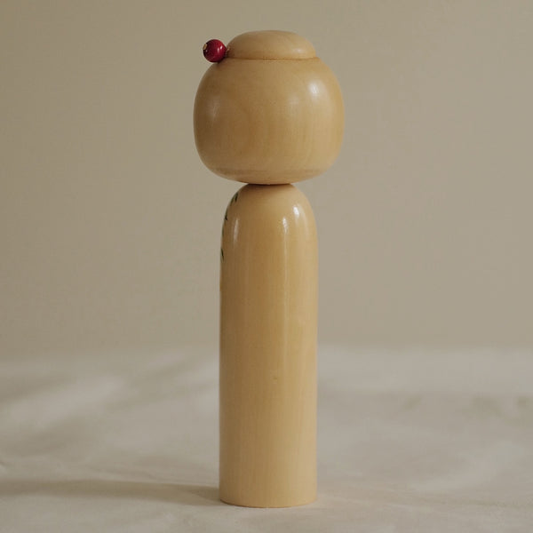 KOKESHI VINTAGE “TANABATA” / AVEC SA BOÎTE / 21,5 CM