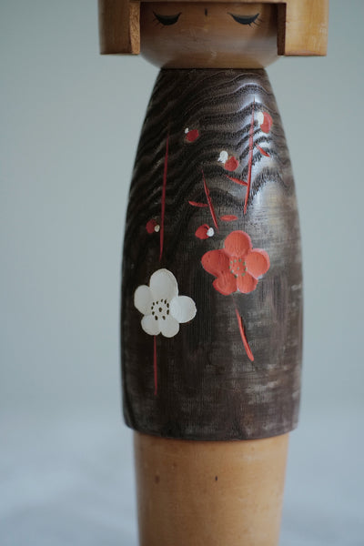 GRANDE KOKESHI VINTAGE PAR USABURO OKAMOTO / 36,5 CM