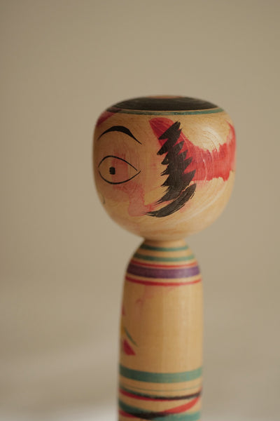 KOKESHI NAKANOSAWA VINTAGE PAR HONDA NOBUO / 18,5 CM