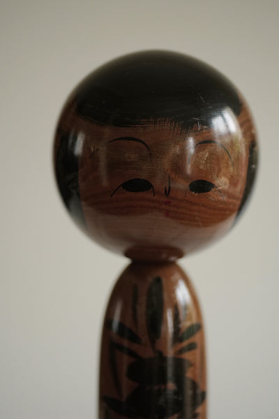 KOKESHI VINTAGE SHINGATA PAR HAMATSU CHIYOKO / 30,5 CM