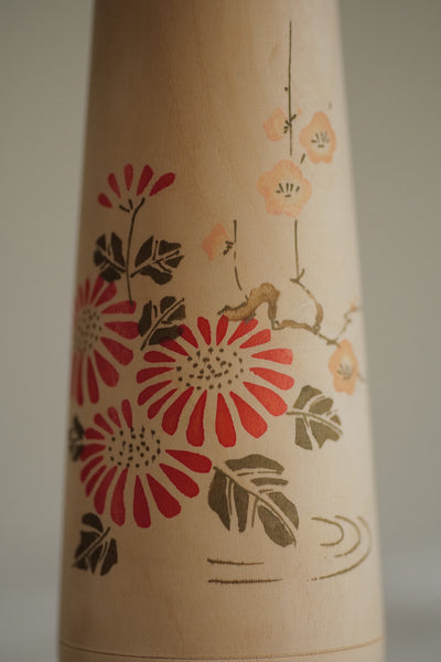 KOKESHI VINTAGE PAR KISAKU / 32 CM