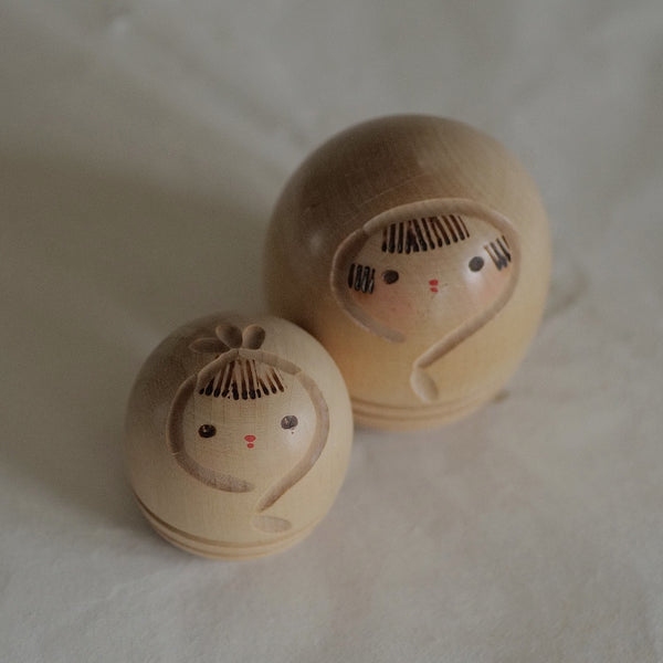 DUO DE KOKESHI VINTAGES PAR MURAKAMI KENICHI / 6 CM