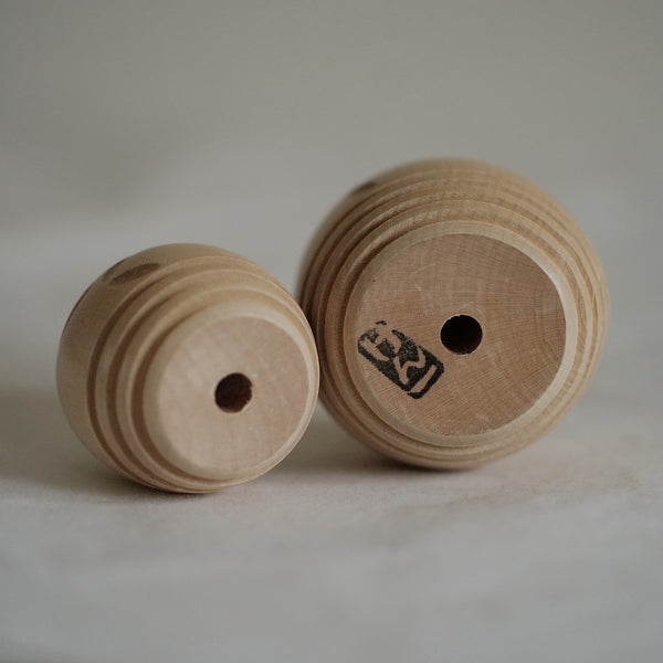 DUO DE KOKESHI VINTAGES PAR MURAKAMI KENICHI / 6 CM