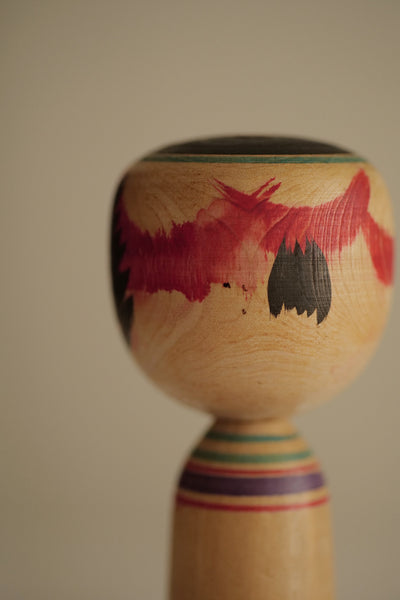 KOKESHI NAKANOSAWA VINTAGE PAR HONDA NOBUO / 18,5 CM