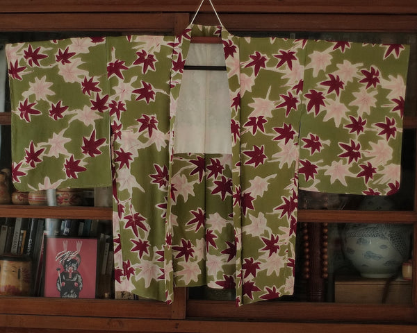 HAORI VINTAGE / ALL OVER FEUILLES DE MOMIJI