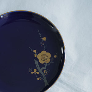 PETITE ASSIETTE VINTAGE BLEU NUIT / FUKAGAWA