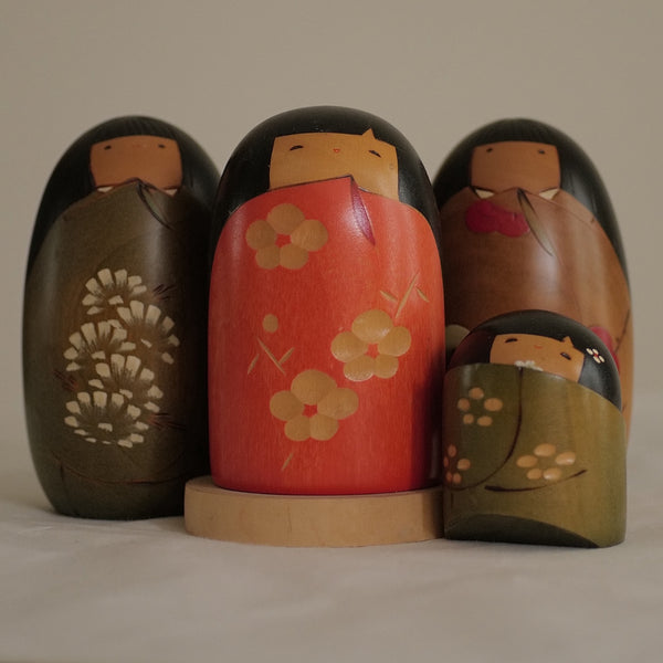 KOKESHI VINTAGE USABURO / 13 CM