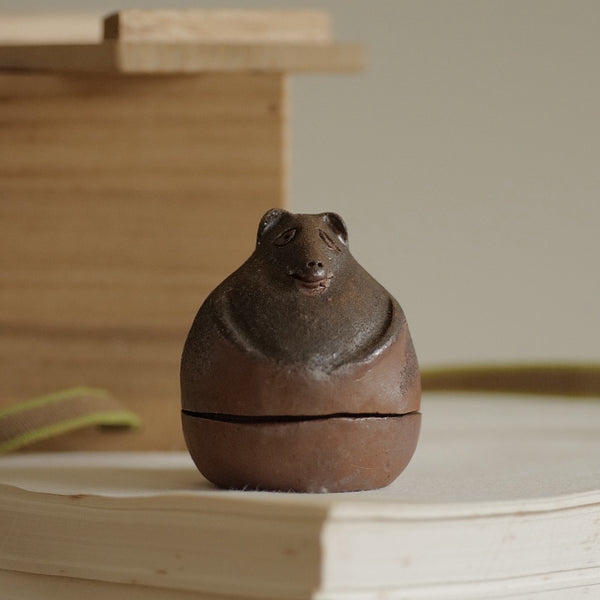 KOGO VINTAGE TANUKI  / BIZEN-WARE