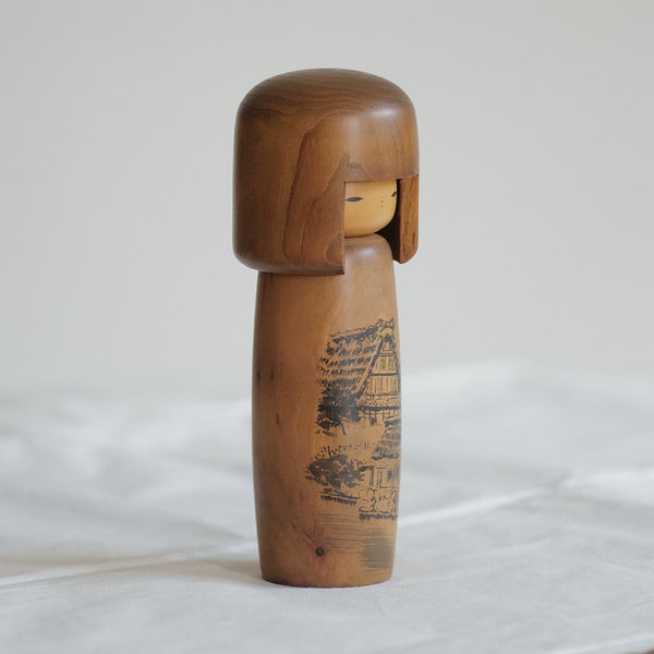 KOKESHI VINTAGE USABURO / 18,5 CM