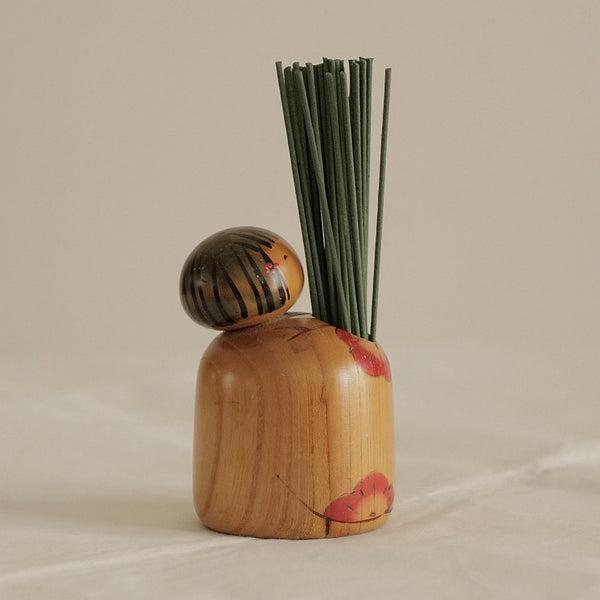 KOKESHI VINTAGE PAR USABURO / 11 CM