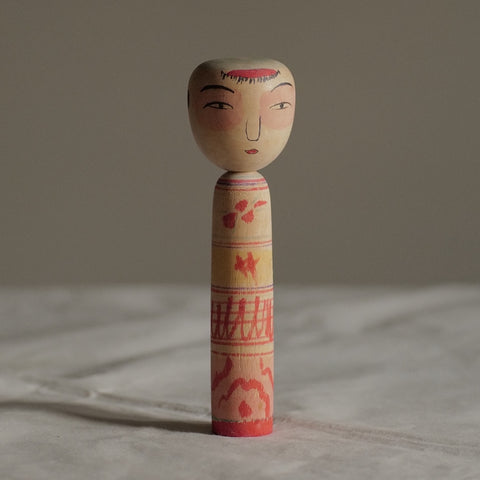 KOKESHI NAKANOSAWA VINTAGE PAR ARAKAWA YOICHI / 18,5 CM