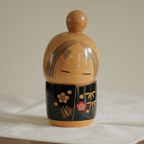 KOKESHI VINTAGE MASSIVE PAR SATO SUIGAI / 23 CM