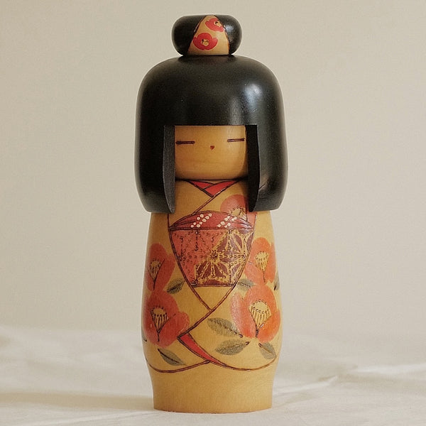 KOKESHI VINTAGE PAR MIYAGAWA KUNIO / 26 CM