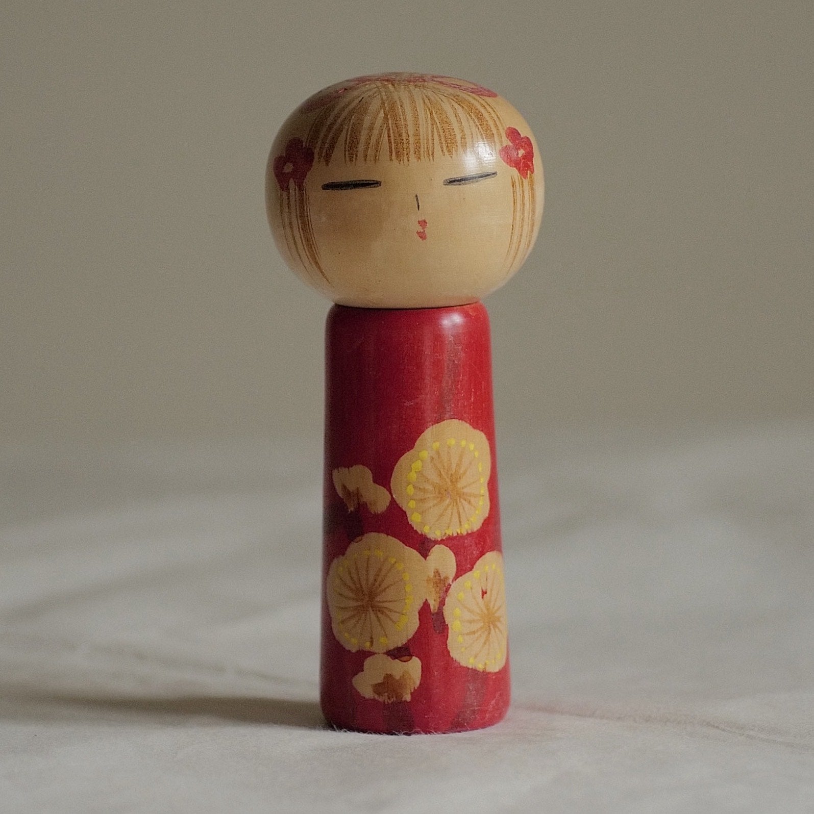 KOKESHI VINTAGE PAR SHIRAMINE / 15 CM