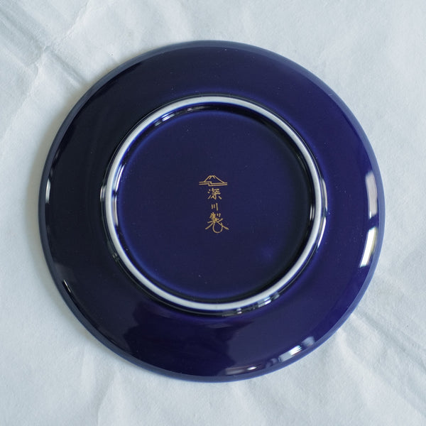 PETITE ASSIETTE VINTAGE BLEU NUIT / FUKAGAWA