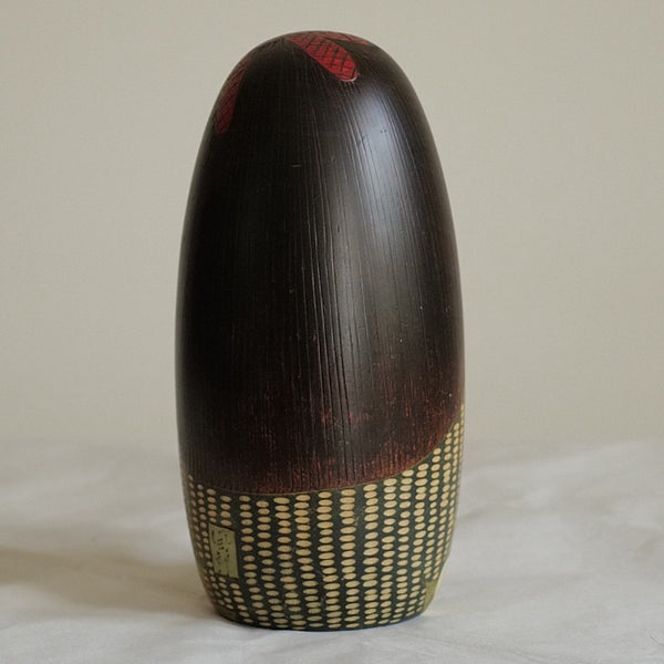 KOKESHI VINTAGE PAR USABURO / MASSIVE / 28 CM